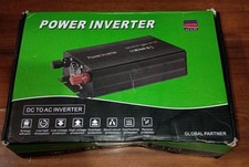 1000W Power Inverter 12v to 110v, DC to AC Converter with 3 AC Outlet, 1000 W...