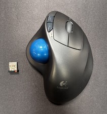 Mouse trackball wireless Logitech Japan Logicool M570 grigio scuro ricevitore unificante