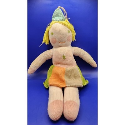 BlaBla 2016 Clochette The Fairy Knit Doll Fairy Stuffed Plush Girl 14'' Tall