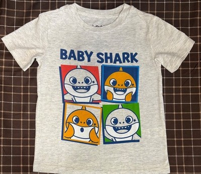 Baby Shark Boys 4T T-shirts Nickelodeon Jumping Beans Pinkfong 2T,3T