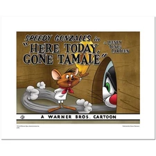 Here Today, Gone Tamale Limited Edition Giclee from Warner Bros., Numbered with