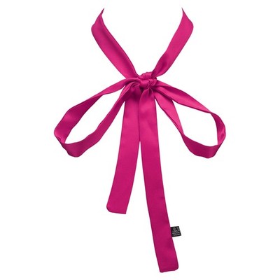 Bow Tie for Women, Girls Self-tie Bowtie Ribbon(63''x 1'', Rose Red)