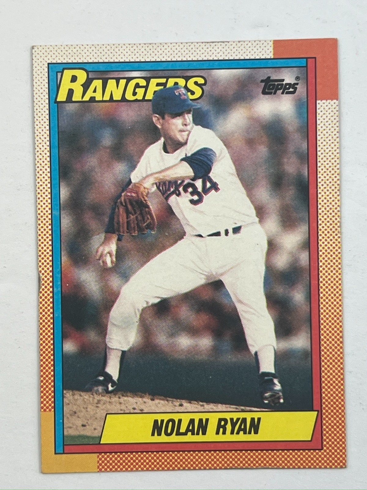 1990 Topps Nolan Ryan #1 - Texas Rangers MLB - Free Ship