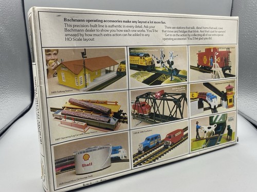 Bachmann 46222 1:87 Ho Scale Over/under Bridge With Flashing Light Plastic Kit - Picture 5 of 6
