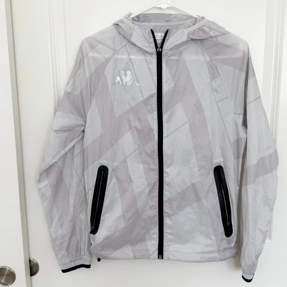 Kappa Kombat Bimy Zip Front Lightweight Polyester Windbreaker XS