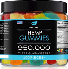 Hemp Gummies   Helps Support Sleep, Peace and Relaxation - High Strength and Sup