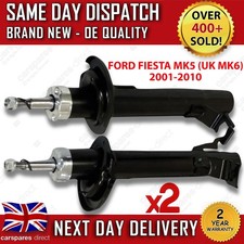 FOR FORD FIESTA MK5 MK6 2001-2010 FRONT LEFT & RIGHT SHOCK ABSORBERS SHOCKERS X2