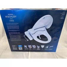 TOTO WASHLET - Electronic Bidet Toilet Seat Heated Seat Elongated White SW3024