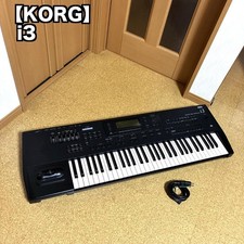 Teclado de música sintetizador Korg i3 estación de trabajo usado probado
