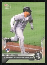 2021 Topps Now #12 Yermin Mercedes* *#/6571