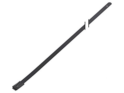 10X BC126-360 Kabelbinder L: 360mm W: 12,7mm säurebständiger Stahl AISI 316 RAYC
