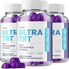 (3 Pack) Ultra TRT Gummies for Men – UltraTRT Male Gummy Advanced Formula