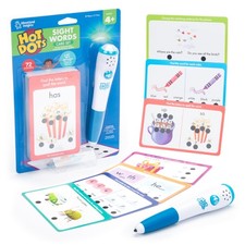 Educational Insights Hot Dots  Sight Words Card Set - Learn to Read Medium