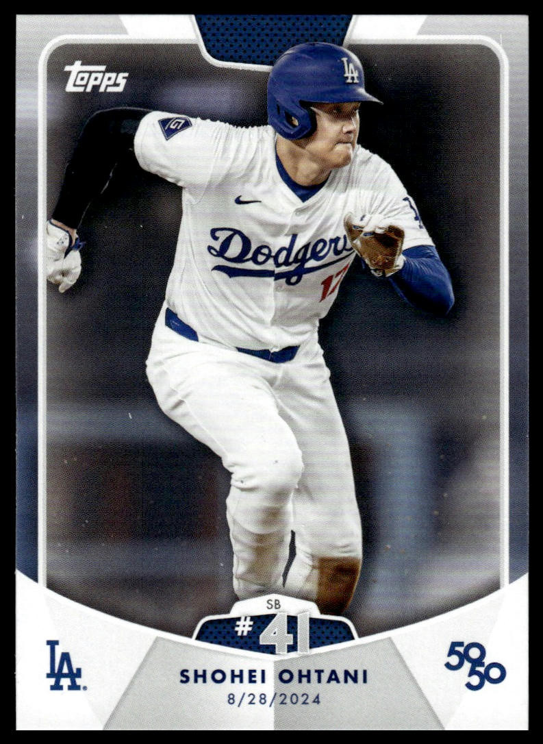 Topps - /50 大谷翔平 2024 Topps Ohtani Dodgers MLB 2024 Topps 50/50: Shohei Ohtani - Single Pack