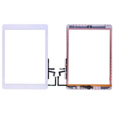 GSA Digitizer Home For iPad 5 2017 A1822  A1823 HQ White Gold