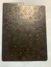 Sizzix 6x8 Double-Sided Texture Plates (Snowflakes / Stars & Swirls)