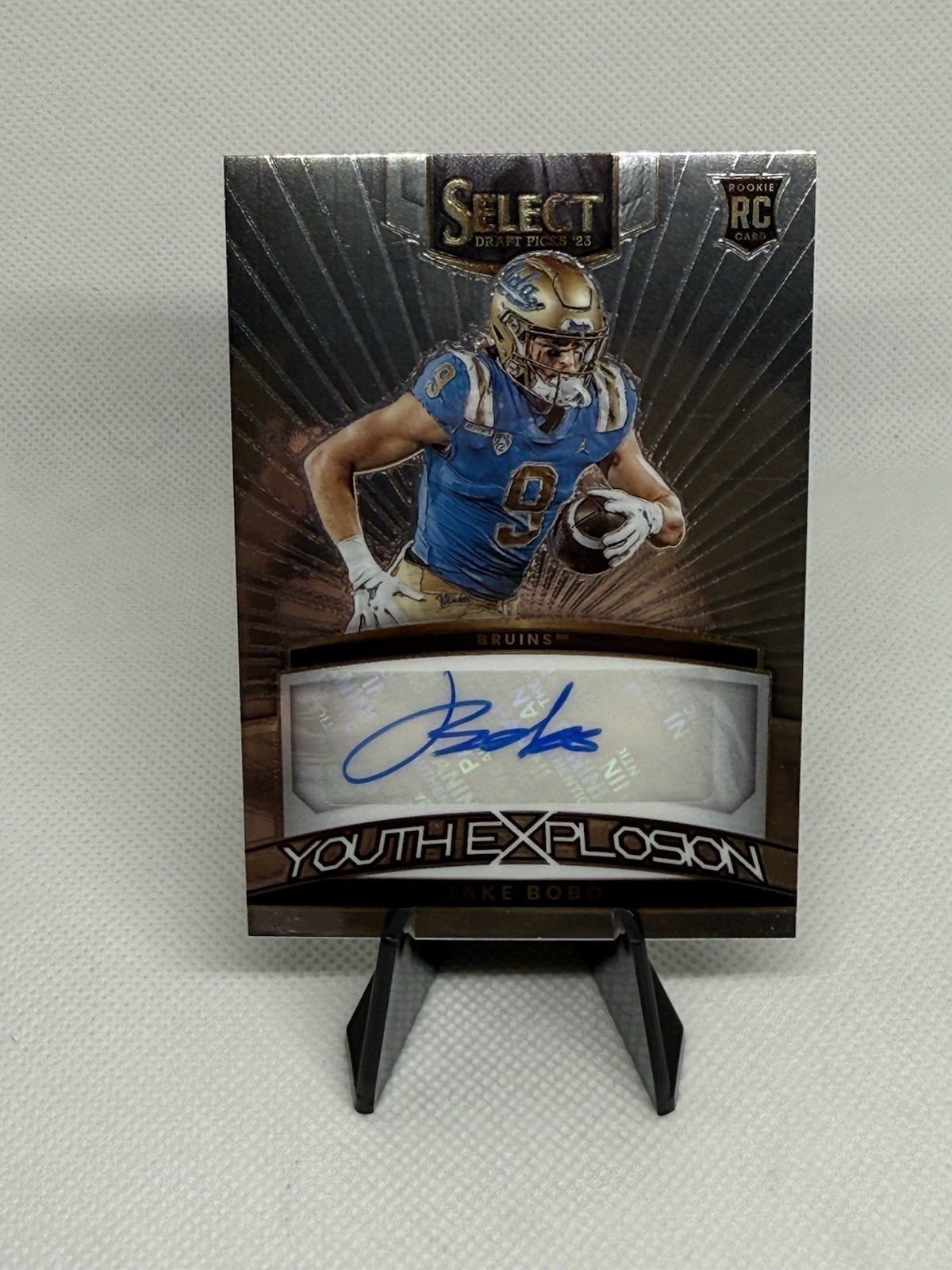 2023 Panini Select Draft Picks - Youth Explosion Signatures Jake Bobo #YS-JBO