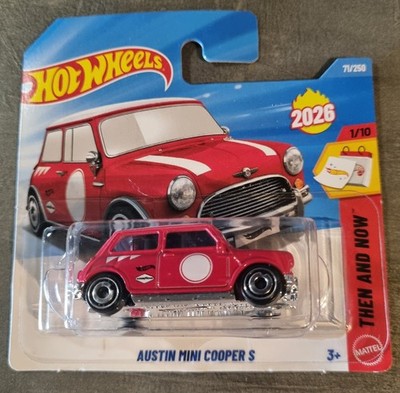 Hot Wheels Austin Mini Cooper S   - Then And Now 2026  - 1:64 Modelauto JJK94