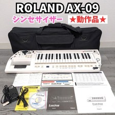 Tastiera a tracolla Roland Lucina AX-09 Keytar bianco perla con borsa testata Giappone