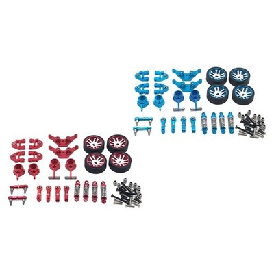 RC Car Upgrade Kit Stoßdämpfer Ersatz für Wltoys 284131 1/28 Crawler