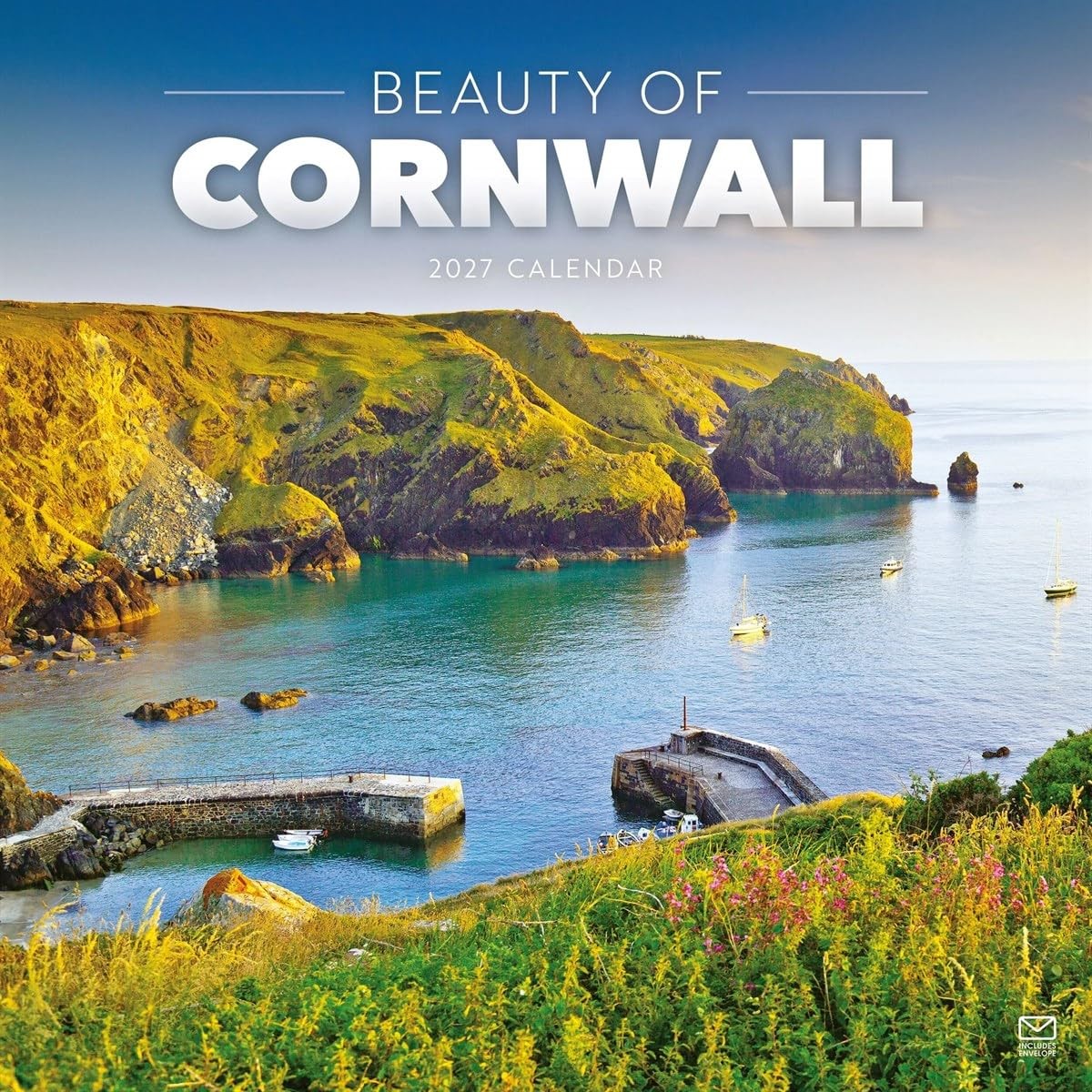 Beauty Of Cornwall Calendar 2027, Wall Calendars, Month To View, Travel, Gift - Image 2