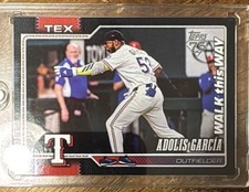 Adolis Garcia Topps #110 SSP /10 Walk This Way Mint