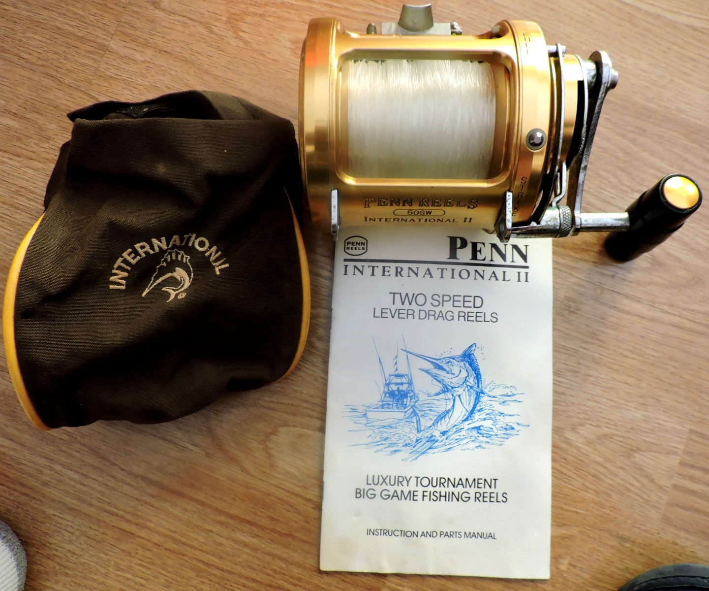 Penn International II 50SW 2-Speed Conventional Lever Drag F