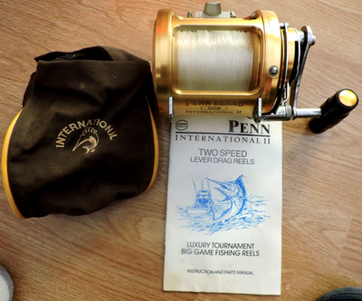 Penn International II 50SW 2-Speed Conventional Lever Drag Fishing