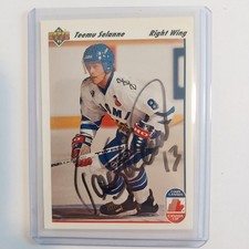 Teemu Selanne Cards, Rookie Cards and Autograph Memorabilia Guide 12