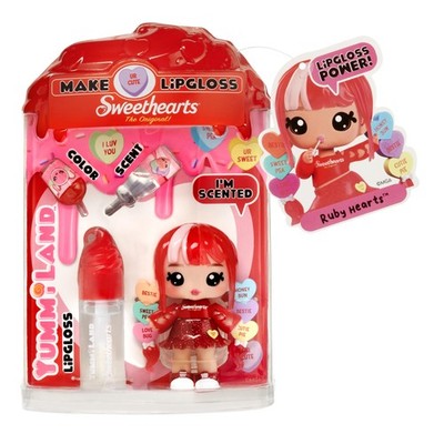 Yummiland x Sweethearts Collection Ruby Hearts Lip Gloss Dolls