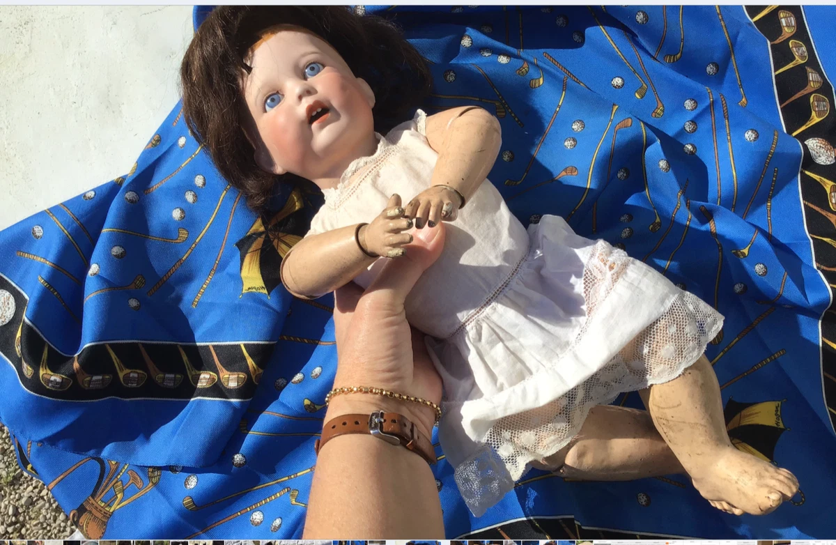 Belle Poupée Ancienne Bébé Caractère - Fabriquée En France, Vintage
