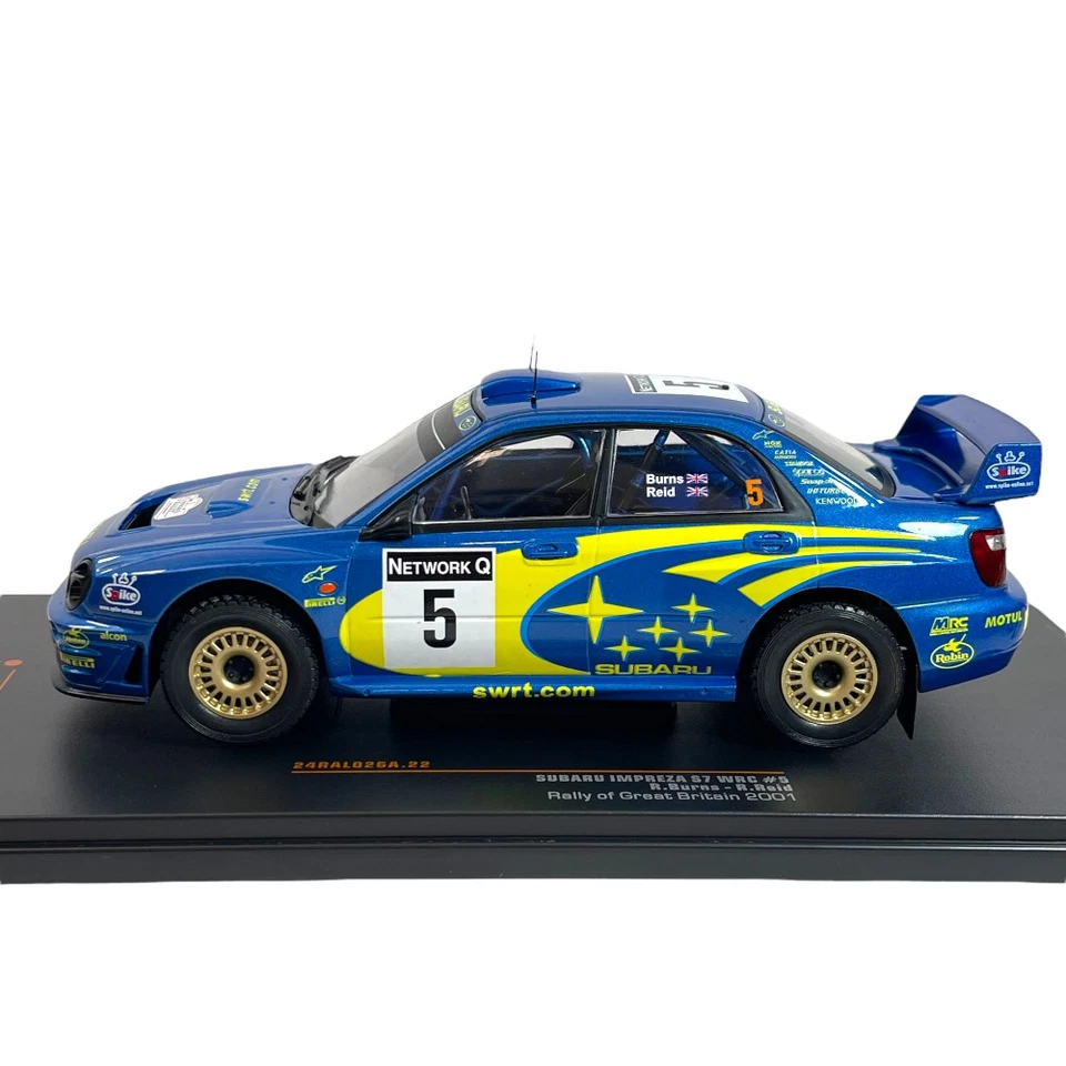 Modellino Auto Ixo Models 1/24 Subaru Impreza S7 WRC #5 R. Burns-R. Reid Rall... - Immagine 3 di 4