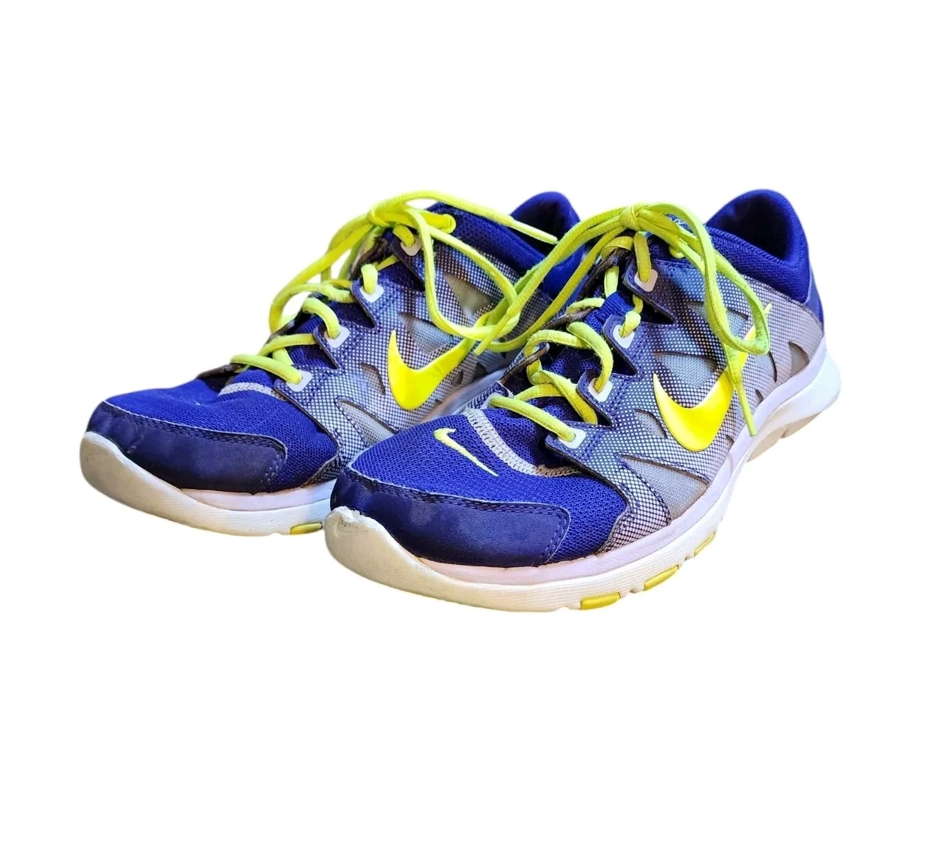 Chaussures de course baskets Nike femme pointure 9 Flex Supreme violet vert fluo 
