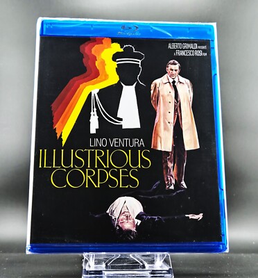 Illustrious Corpses [Blu Ray 1976] Cadaveri Eccellenti / The Context Kino NEW