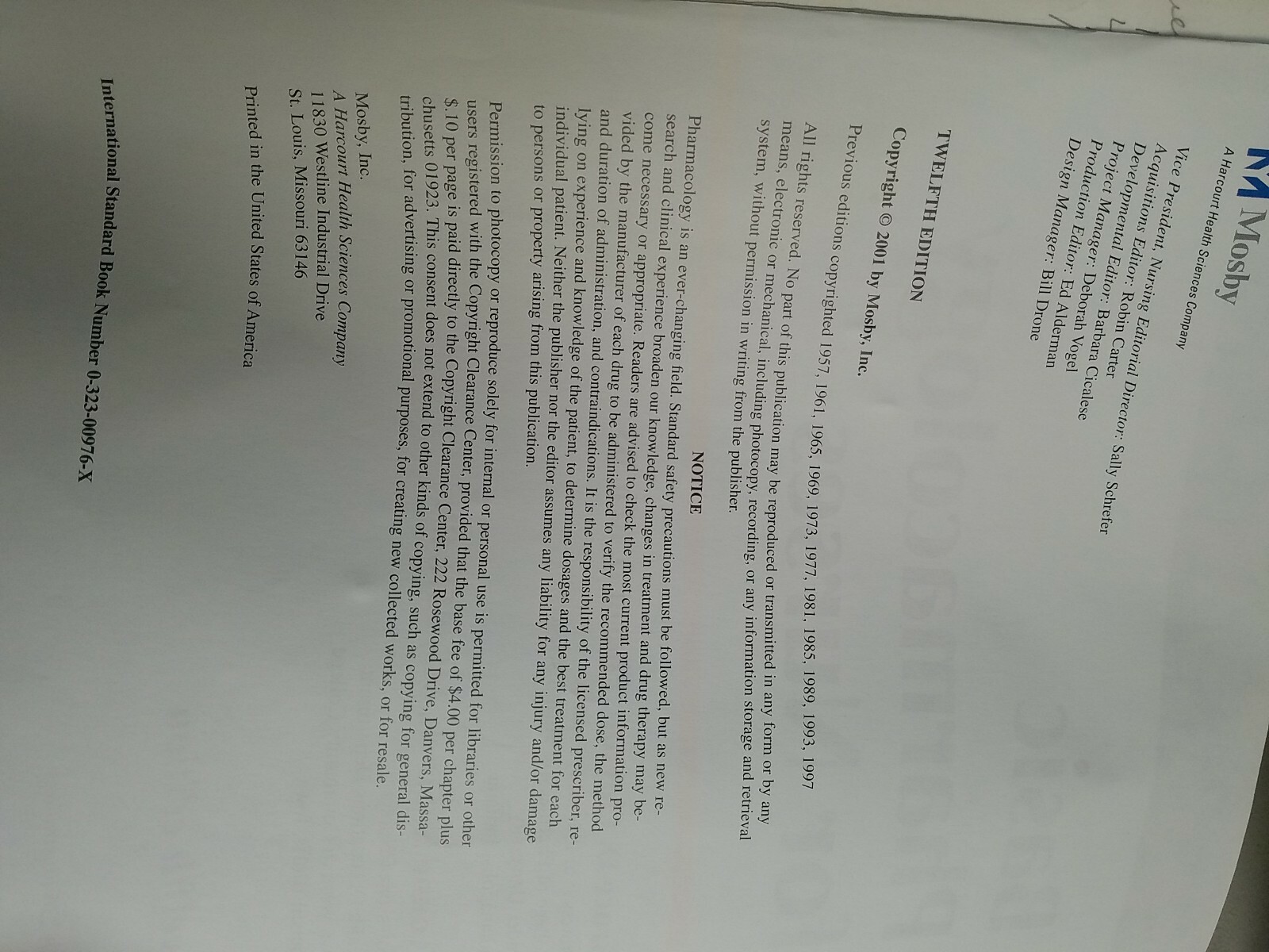 BASIC PHARMACOLOGY FOR NURSES 12TH ED Bruce D. Clayton Cheap Nursing