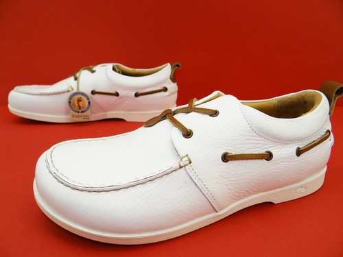 Footprints by Birkenstock Konstanz Schnürschuhe Halbschuhe Damen Leder Gr38 Weiß - Bild 1 von 9