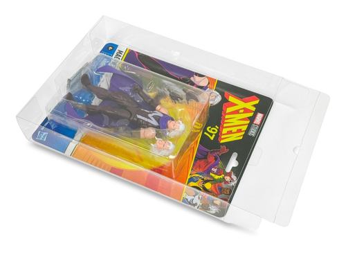 (1) Protector de caja personalizado para figuras de acción MARVEL X-Men '97 púrpura Magneto 6" - Imagen 2 de 9