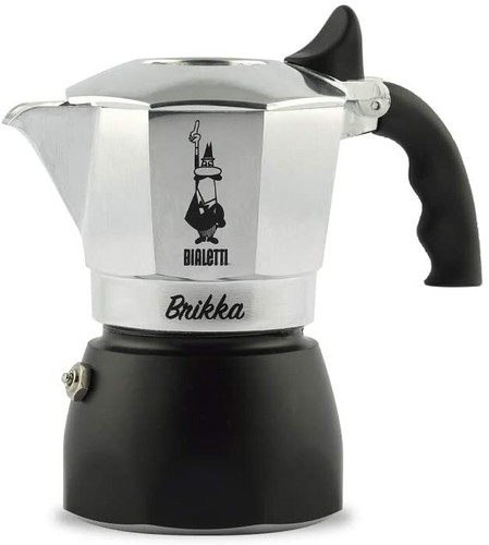 Buy Bialetti 4 Cup Brikka Dual-Valve 