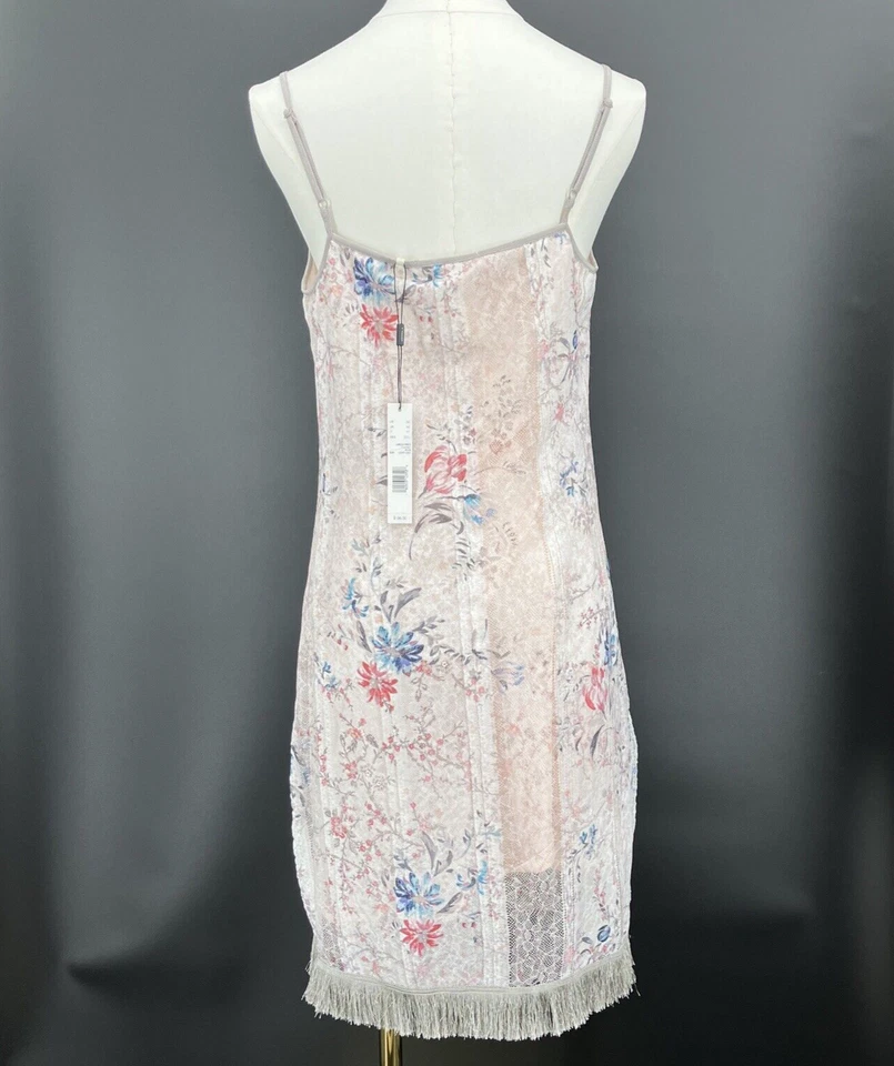 NWT T by Tahari vintage inspired "flapper" dress w fringe detail XS - Image 2 of 4