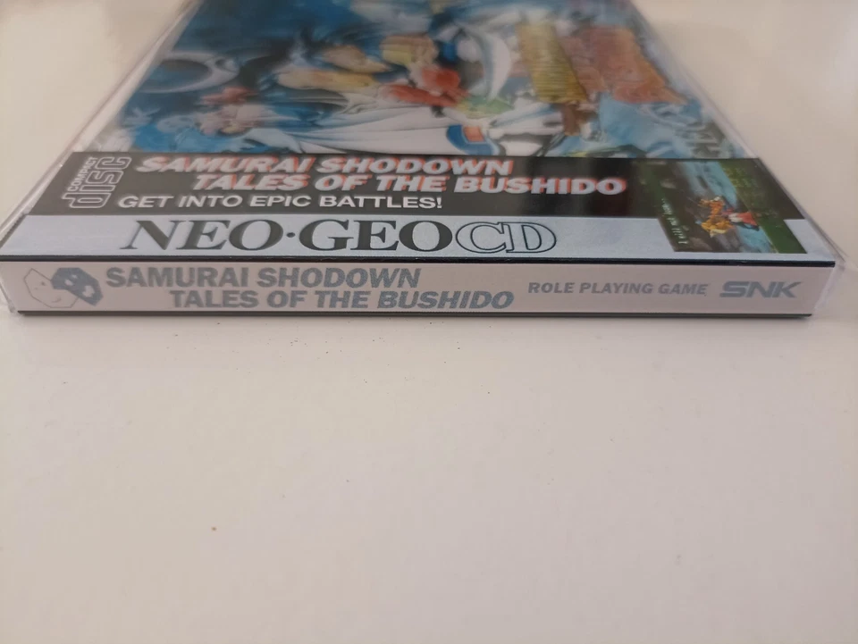 SNK Neo Geo CD CDZ Samurai Shodown Tales of the Bushido english - Photo 2/4