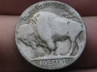 1925 S Buffalo Nickel 5 Cent Piece- San Francisco- Good Reverse Details