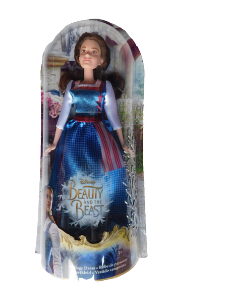 Hasbro Disney Die SchöNe Und Das Biest Belle Dorfkleid Puppe Spielzeug Neu-image
