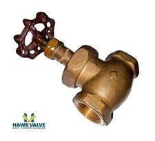 1 BRONZE 300 NPT RISING STEM GLOBE VALVE CRANE FIG. 382 P