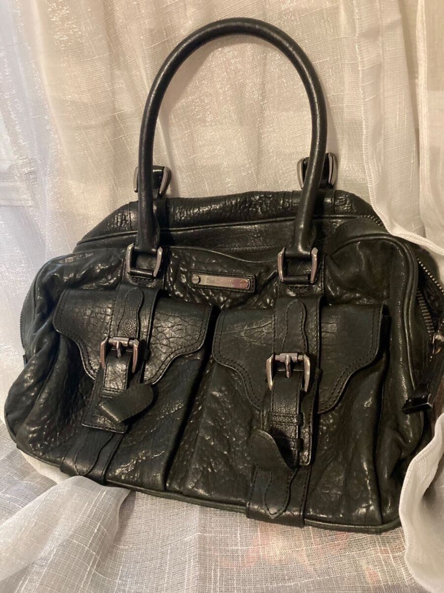Vintage Burberry London Grainy Leather Bag Black Shoulder Vintage Burberry London Grainy Leather Bag Black Shoulder