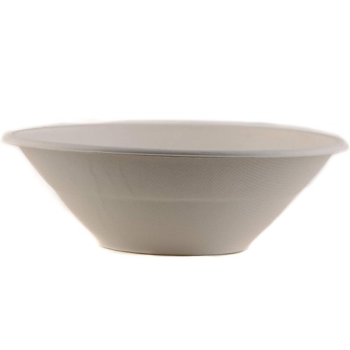 [Confezione da 600] Ciotole profonde monouso rotonde con coperchi 32 oz. - Foto 4 di 6