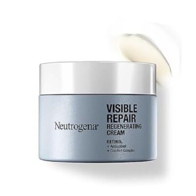 Neutrogena Visible Repair Retinol Day & Night Cream: Boosts Collagen for Anti-Ag