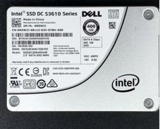DELL INTEL DC S3610 400GB 6Gbps SATA 2.5" SSD 65WJJ 065WJJ SSDSC2BX400G4R