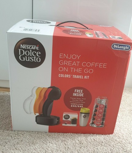 DeLonghi Nescafe Dolce Gusto Colors Travel Kit Bundle Coffee Machine *No  pods* | eBay