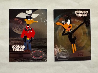 Daffy Duck 2024 Fleer Retro Looney Tunes METAL UNIVERSE Base + RETRO #36