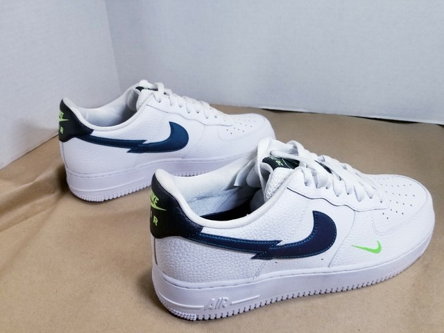 Size 10 - Nike Air Force 1 Blue/White - DJ6894100 for sale online | eBay